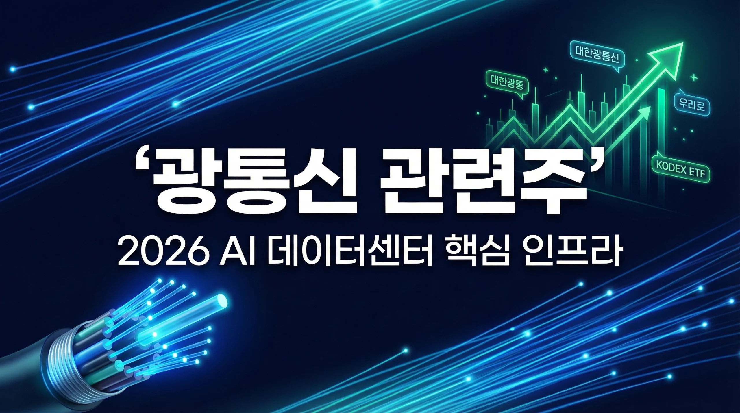 2026 광통신 관련주, 주가, 전망, 우리로 광통신