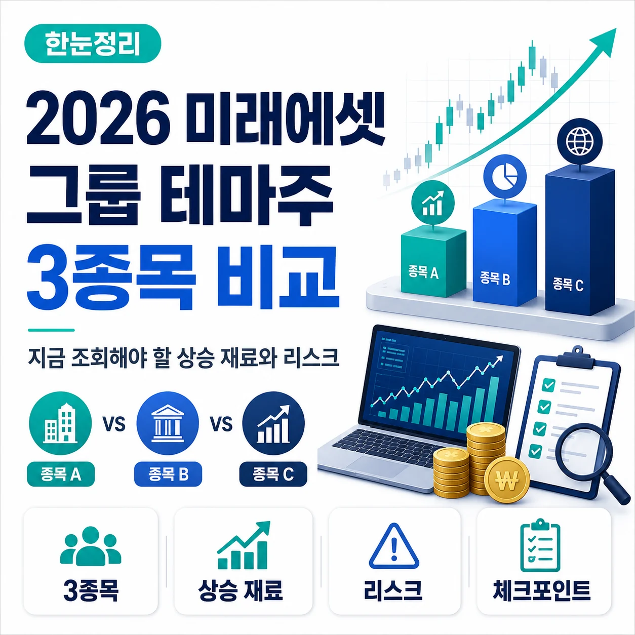 2026 미래에셋 그룹 테마주 3종목 비교, 지금 조회해야 할 상승 재료와 리스크